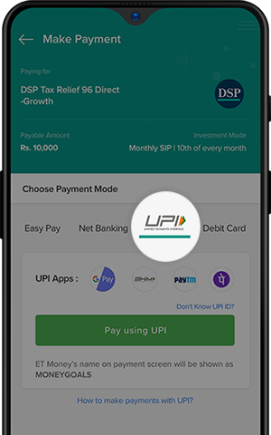 upi payment step 3